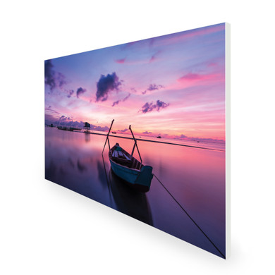 1100W Maldives Twilight Picture Prime Infrared Heating Panel 1100 x 700 - Electric Wall Panel Heater