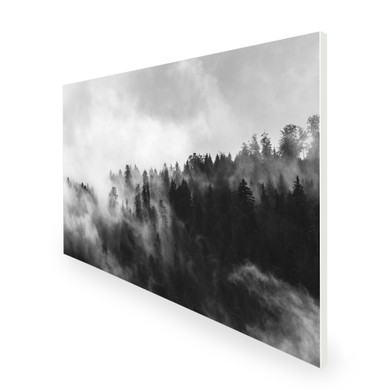1100W Clouded Trees Picture Prime Infrared Heating Panel 1100 x 700 - Electric Wall Panel Heater