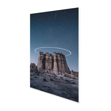 1100W Starry Halo Picture Prime Infrared Heating Panel 1100 x 700 - Electric Wall Panel Heater