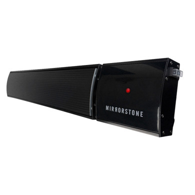 GRADE B - 3000W Zenos Black Infrared Bar Heater