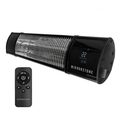 GRADE C - 2400W Athena Remote & Wifi Bar Heater Black