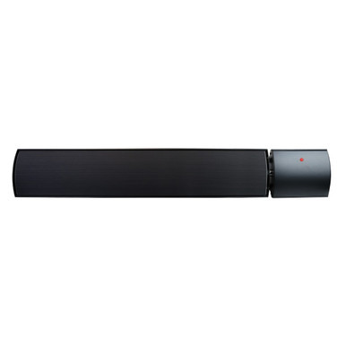 GRADE A - 2.4KW Non Remote Helios Infrared Bar Heater Black