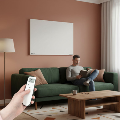 Mirrorstone Prime Infrared Heating Panel With Remote - 300-1100W
