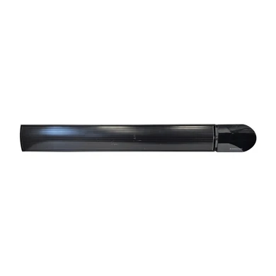 GRADE B - 1.2KW Ionis Black Infrared Bar Heater Non Remote