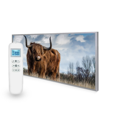 595x1195 Highland Pride Image Nexus Wi-Fi Infrared Heating Panel 700W - Electric Wall Panel Heater
