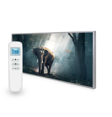 595x1195 Jungle Elephant Image Nexus Wi-Fi Infrared Heating Panel 700w - Electric Wall Panel Heater