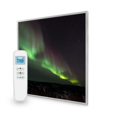 595x595 Aurora Borealis Image Nexus Wi-Fi Infrared Heating Panel 350W - Electric Wall Panel Heater