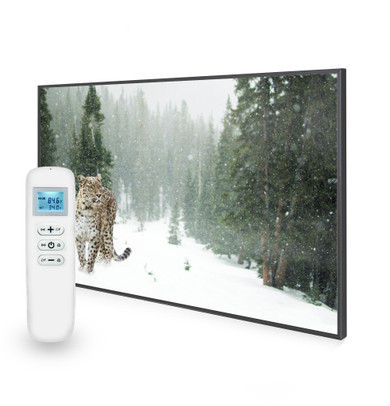 795x1195 Persian Snow Leopard Image Nexus Wi-Fi Infrared Heating Panel 900w - Electric Wall Panel Heater