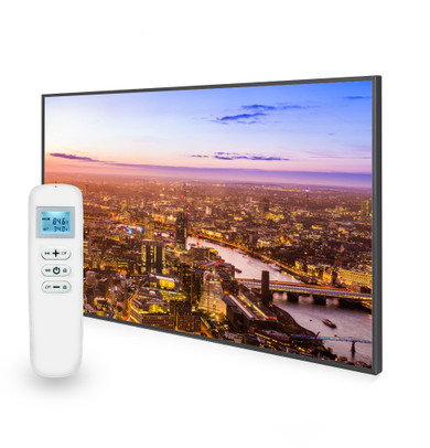 795x1195 London Skyline Image Nexus Wi-Fi Infrared Heating Panel 900w - Electric Wall Panel Heater