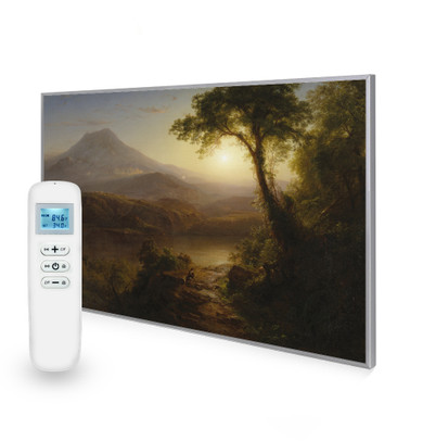 795x1195 Tropical Scenery Picture Nexus Wi-Fi Infrared Heating Panel 900W - Electric Wall Panel Heater