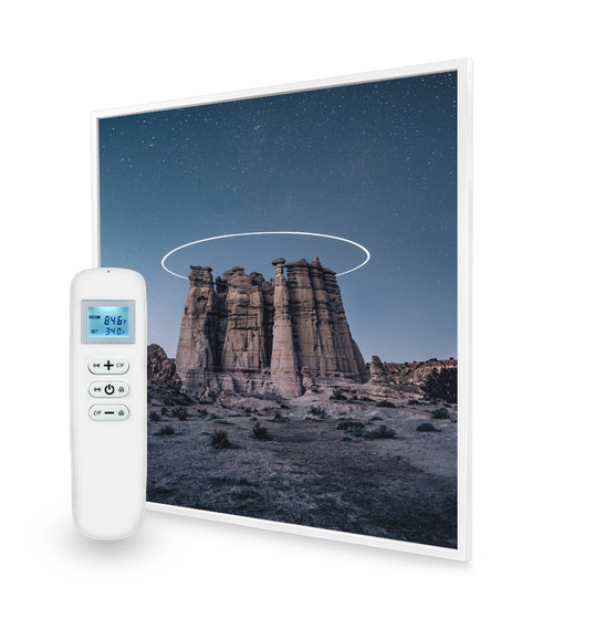 595x595 Starry Halo Image Nexus Wi-Fi Infrared Heating Panel 350W - Electric Wall Panel Heater