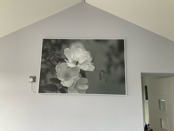 595x595 Starry Halo Image Nexus Wi-Fi Infrared Heating Panel 350W - Electric Wall Panel Heater