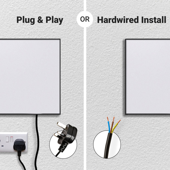 700W Nexus Wi-Fi Infrared Heating Panel - Electric Panel Heater