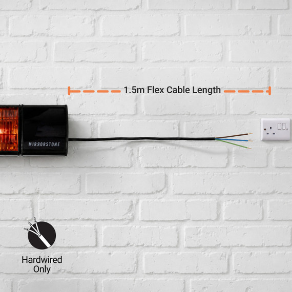 2.4kW Athena Infrared Bar Heater