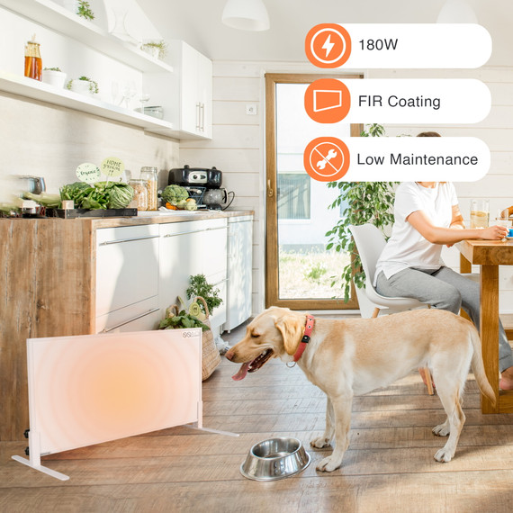 180W Portable Classic Infrared Heating Panel