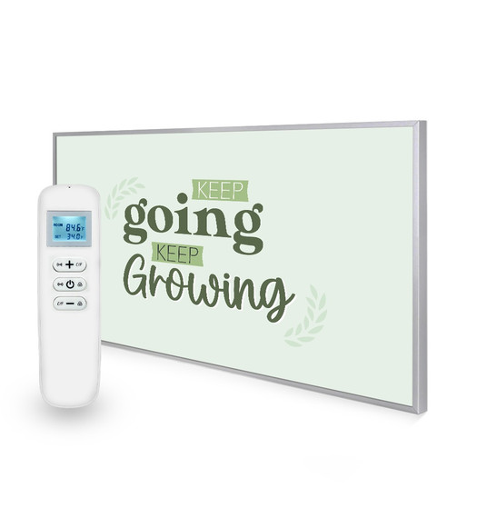 595x995 Keep Going Keep Growing Quote Nexus Wi-Fi Infrared Heating Panel 580W - Electric Wall Panel Heater