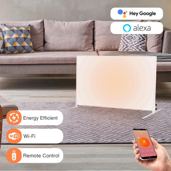 580W Portable Nexus Wi-Fi Infrared Heating Panel