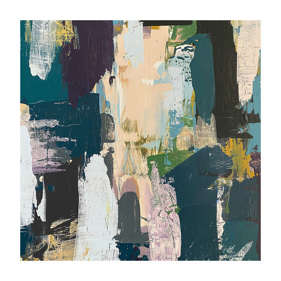 595x595 Classic Abstract Paint Picture Nexus Wi-Fi Infrared Heating Panel 350W - Electric Wall Panel Heater