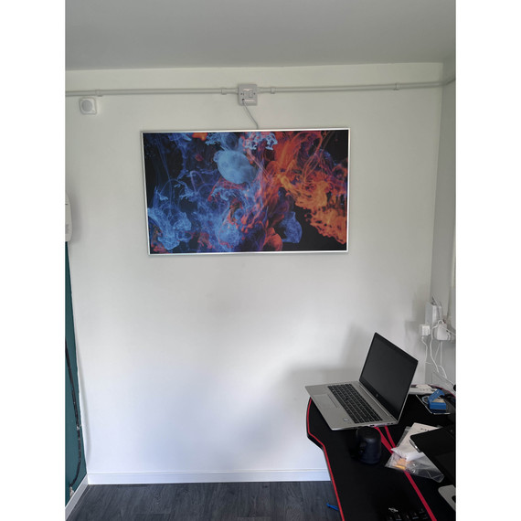 995x1195 Owl In The Spring Picture Nexus Wi-Fi Infrared Heating Panel 1200W - Electric Wall Panel Heater