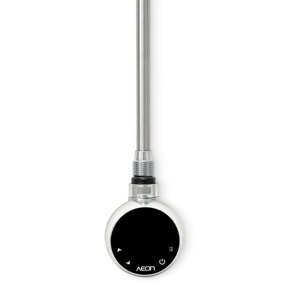 AEON ARCANE Electric Heated Towel Rail with Standard Element in Rose Gold Polished