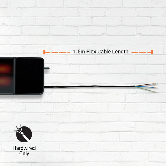 2.4kW Theia Infrared Bar Heater