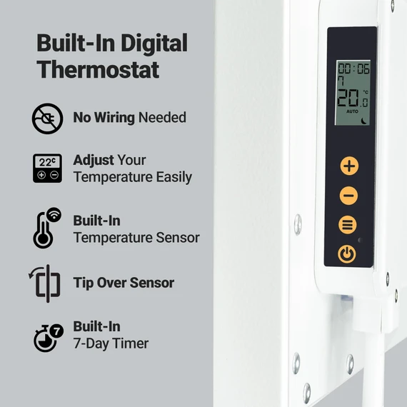 Mirrorstone 300W Prime Infrared Heating Panel With Thermostat