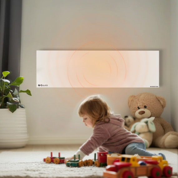 Mirrorstone 550W Prime Infrared Heating Panel With Thermostat