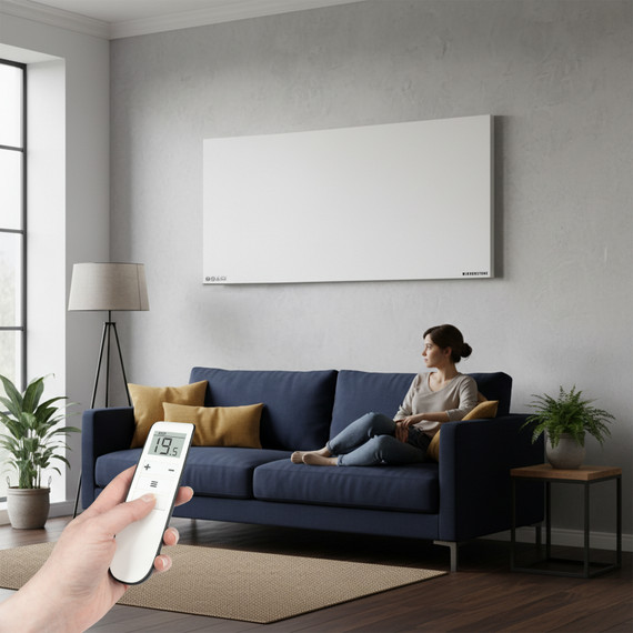 Mirrorstone 900W Prime Infrared Heating Panel With Remote