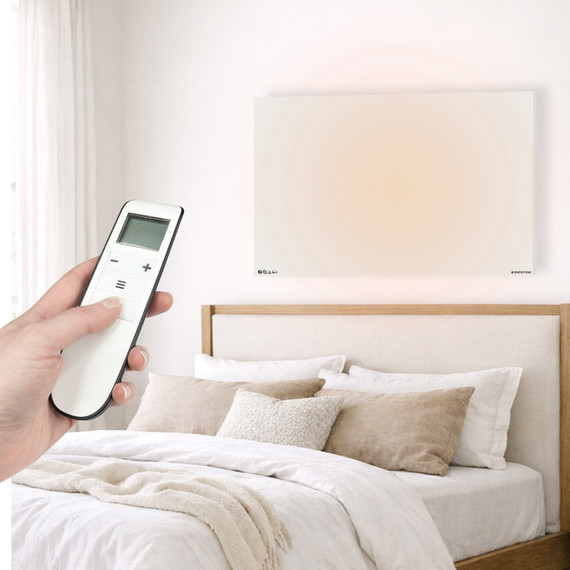 Mirrorstone 1100W Prime Infrared Heating Panel With Remote