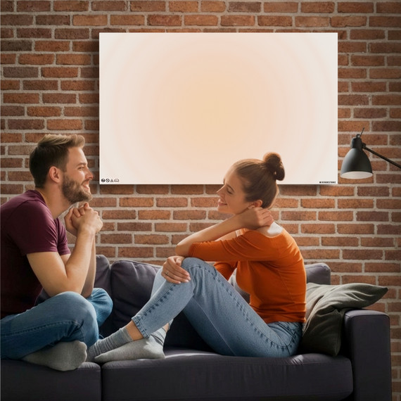 Mirrorstone 1100W Prime Infrared Heating Panel With Remote