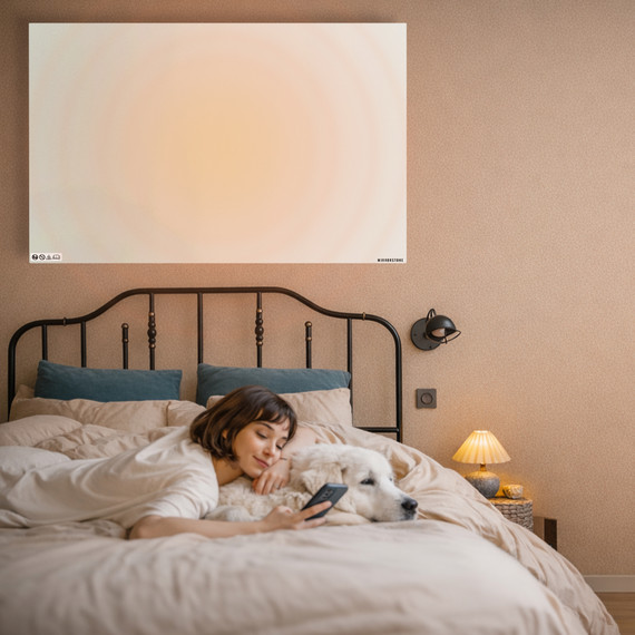 Mirrorstone 1100W Prime Infrared Heating Panel With Remote