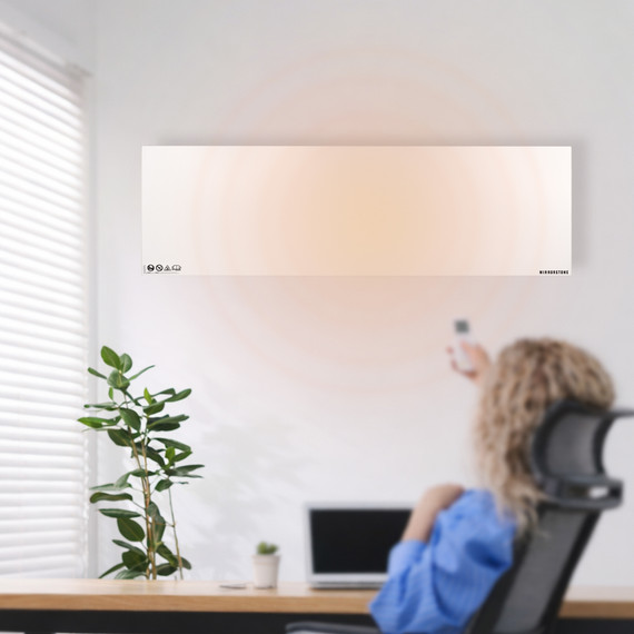 Mirrorstone 550W Pro Infrared Heating Panel With Remote