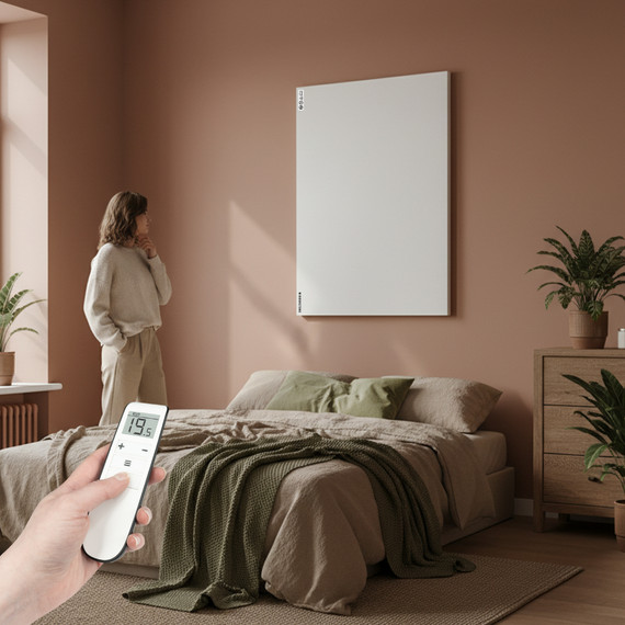 Mirrorstone 700W Pro Infrared Heating Panel With Remote