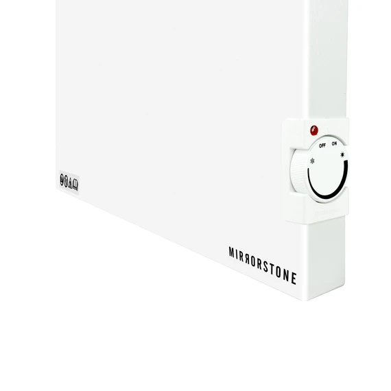 Mirrorstone 600W Air Infrared + Convection Heating Panel With Manual Thermostat
