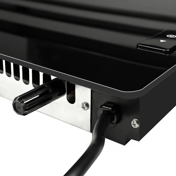 500W Quartz Glass Wi-Fi Towel Rail Infrared Heating Panel (Available in Black or White) - Electric Panel Heater