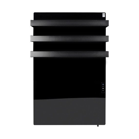 900W Quartz Glass Wi-Fi Towel Rail Infrared Heating Panel (Available in Black or White) - Electric Panel Heater