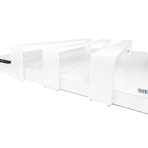 900W Quartz Glass Wi-Fi Towel Rail Infrared Heating Panel (Available in Black or White) - Electric Panel Heater