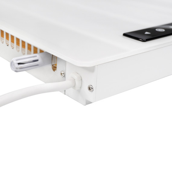 900W Quartz Glass Wi-Fi Towel Rail Infrared Heating Panel (Available in Black or White) - Electric Panel Heater