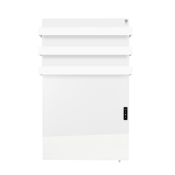 900W Quartz Glass Wi-Fi Towel Rail Infrared Heating Panel (Available in Black or White) - Electric Panel Heater