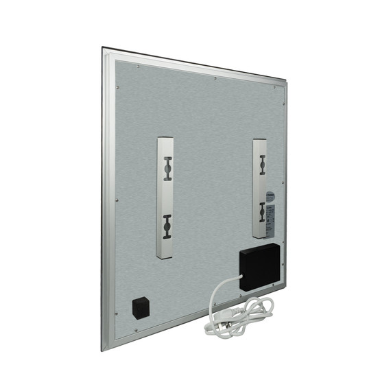 210W LED Backlit Mirrored Infrared Heating Panel - Electric Panel Heater
