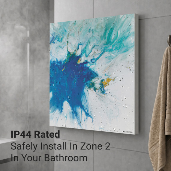 550W Illiana Picture Prime Infrared Heating Panel 1200 x 400 - Electric Wall Panel Heater