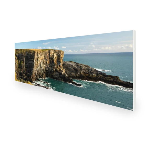 550W Edge of the Land Picture Prime Infrared Heating Panel 1200 x 400 - Electric Wall Panel Heater