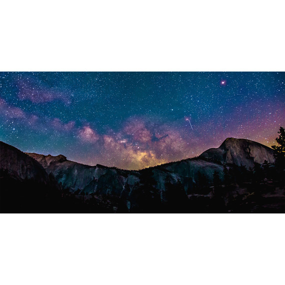900W Milky Way Picture Prime Infrared Heating Panel 1200 x 600 - Electric Wall Panel Heater