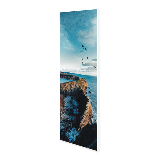 550W Mystical Lagoon Picture Prime Infrared Heating Panel 1200 x 400 - Electric Wall Panel Heater