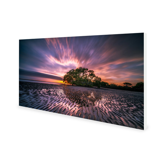 900W Washing Landscape Picture Prime Infrared Heating Panel 1200 x 600 - Electric Wall Panel Heater