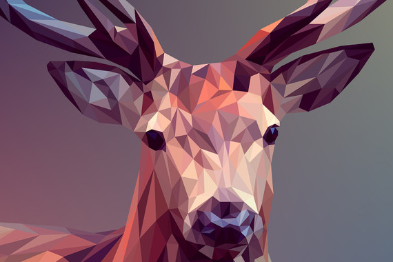 300W A Deer In Pixels Picture Prime Infrared Heating Panel 600 x 400 - Electric Wall Panel Heater