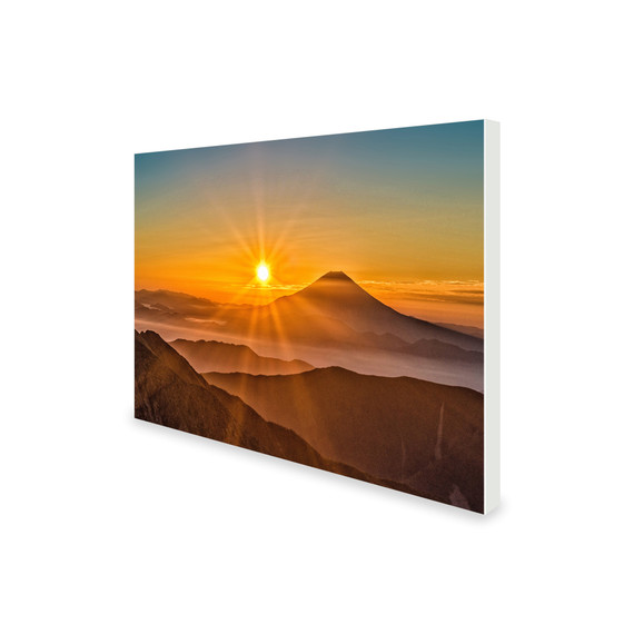 300W Sunset Mountains Picture Prime Infrared Heating Panel 600 x 400 - Electric Wall Panel Heater