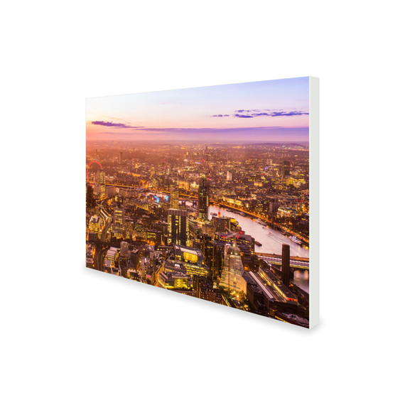 300W London Skyline Picture Prime Infrared Heating Panel 600 x 400 - Electric Wall Panel Heater