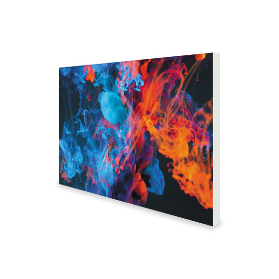 300W Dancing Smoke Picture Prime Infrared Heating Panel 600 x 400 - Electric Wall Panel Heater