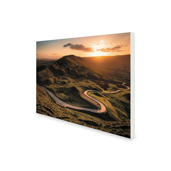 300W Rural Sunset Picture Prime Infrared Heating Panel 600 x 400 - Electric Wall Panel Heater